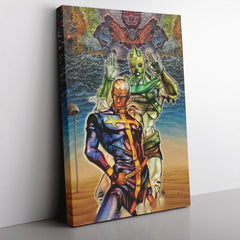 Trippy Enrico Pucci C-Moon Jojo's Bizarre Adventure Canvas Print Wall Art - Nysekai