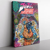 Trippy Guido Mista Six Bullets Jojo's Bizarre Adventure Canvas Print Wall Art - Nysekai