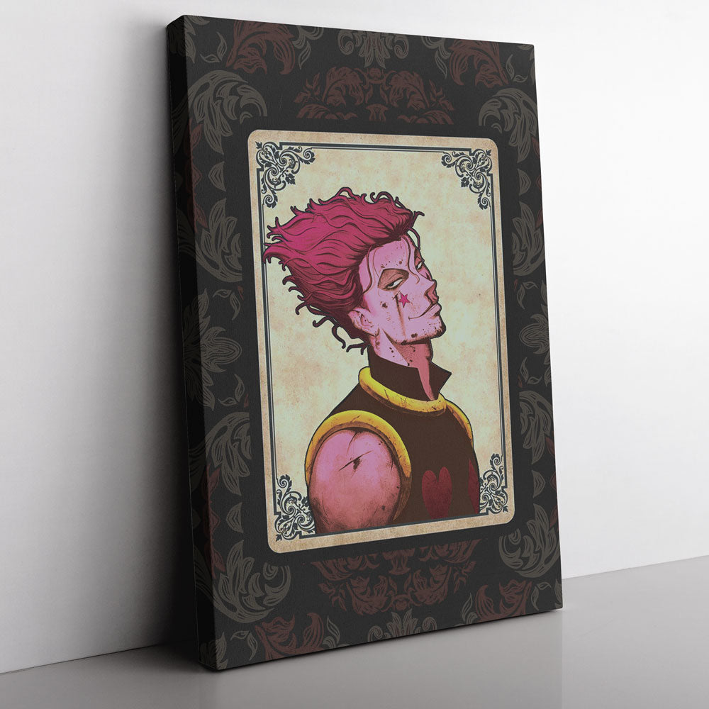 Trippy Hypnotic Eye Hisoka Hunter X Hunter Canvas Print Wall Art - Nysekai