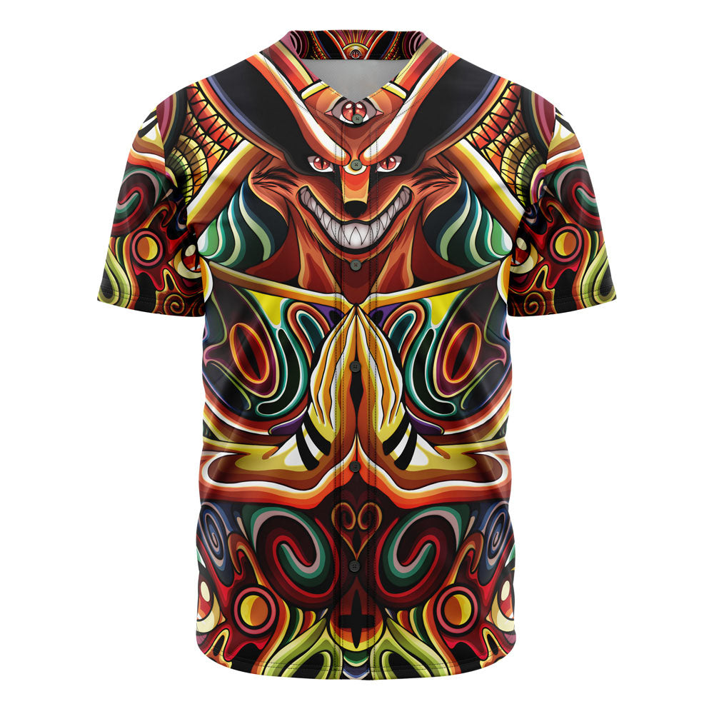 Trippy Naruto Baryon Mode Boruto Baseball Jersey