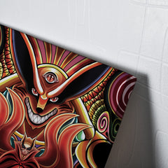 Trippy Naruto Baryon Mode Boruto Vertical Canvas Print Wall Art - Nysekai