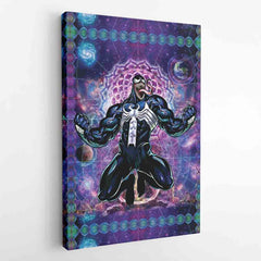 Trippy Venom Marvel Canvas Print Wall Art - Nysekai