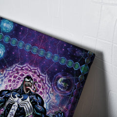 Trippy Venom Marvel Canvas Print Wall Art - Nysekai