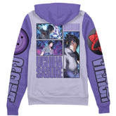 Uchiha Sasuke Naruto Shippuden" Streetwear Zip Hoodie Jacket