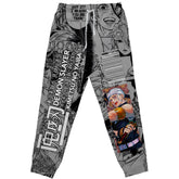 Tengen Uzui Manga Collage Demon Slayer" Streetwear Sweatpants