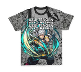 Tengen Uzui Manga Collage Demon Slayer Streetwear T-Shirt