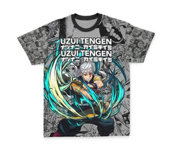 Tengen Uzui Manga Collage Demon Slayer Streetwear T-Shirt
