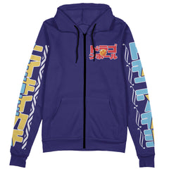 Vegeta V2 Dragon Ball Z Streetwear Zip Hoodie Jacket
