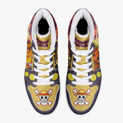 Vinsmoke Sanji Timeskip One Piece Mid 1 Basketball Shoes