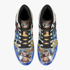 Whitebeard Marineford One Piece Mid 1 Basketball Shoes