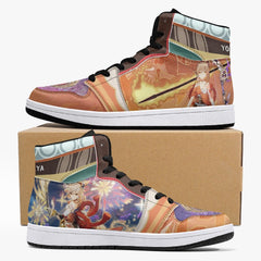Yoimiya Genshin Impact Mid 1 Basketball Shoes
