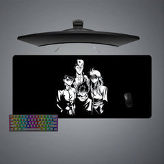 Yu Yu Hakusho Black & White Size Gaming Mouse Pad,