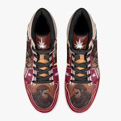 Zeke Yeager Beast Titan Attack on Titan Mid 1 Basketball Shoes