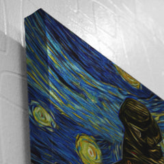 Zelda Majora's Mask Starry Night Clock Town Canvas Print Wall Art - Nysekai