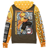 Agatsuma Zenitsu Demon Slayer Streetwear Zip Hoodie Jacket