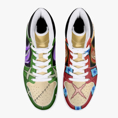 Zoro and Luffy One Piece V2 Mid 1 Basketball Shoes