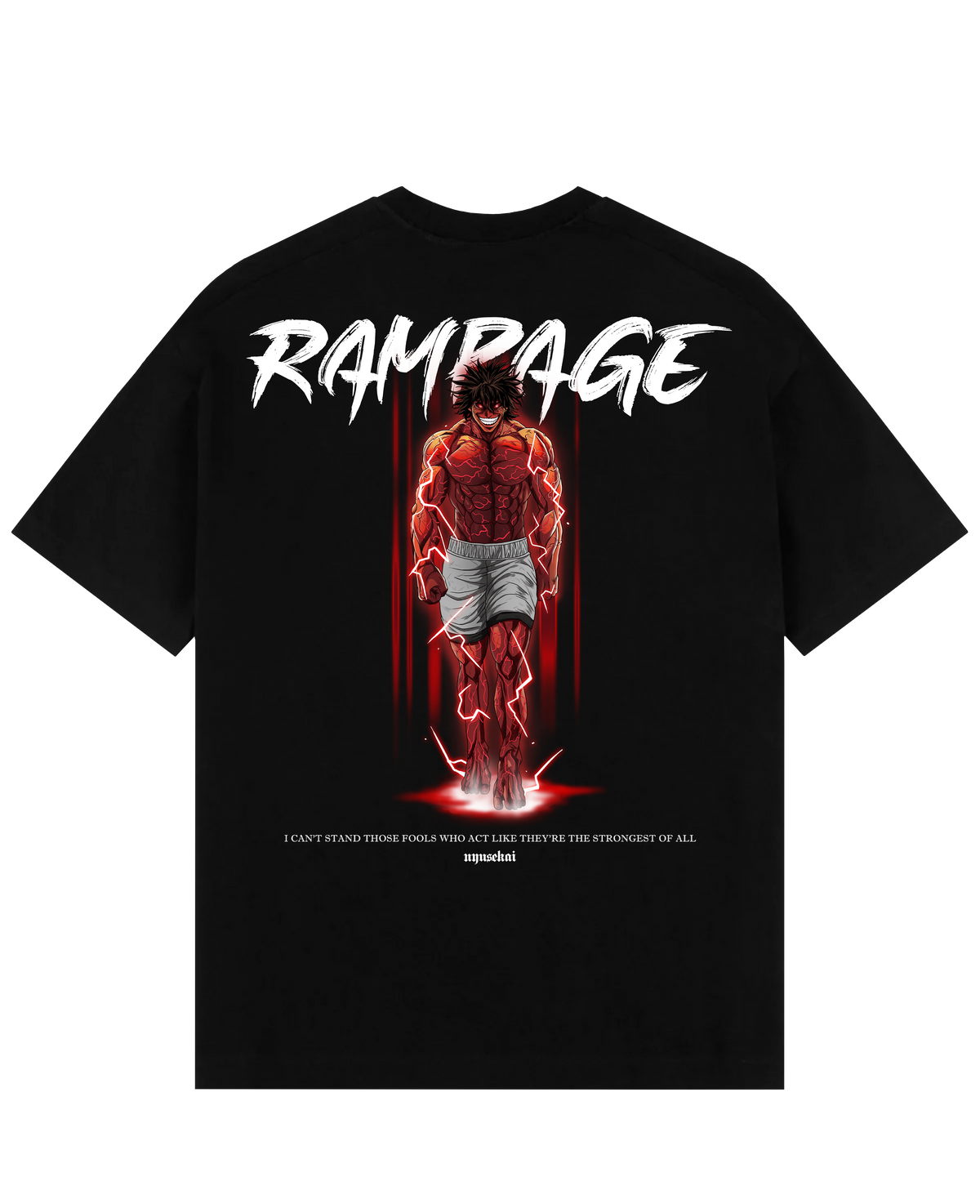 Ohma Tokita - Kengan Ashura Oversize T-Shirt