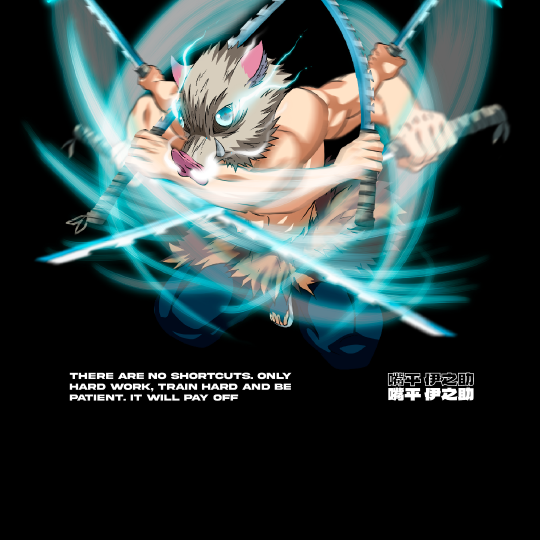 Inosuke X Beastmode - Demon Slayer Oversize T-Shirt