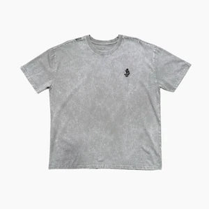 Otakuri One Piece Trafalgar Law Biker Vintage Washed Oversized T-Shirt