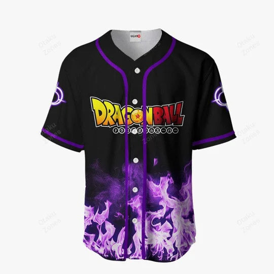 3D Anime Goku Black Custom Fandom - Dragon Ball Baseball Tee - Nysekai