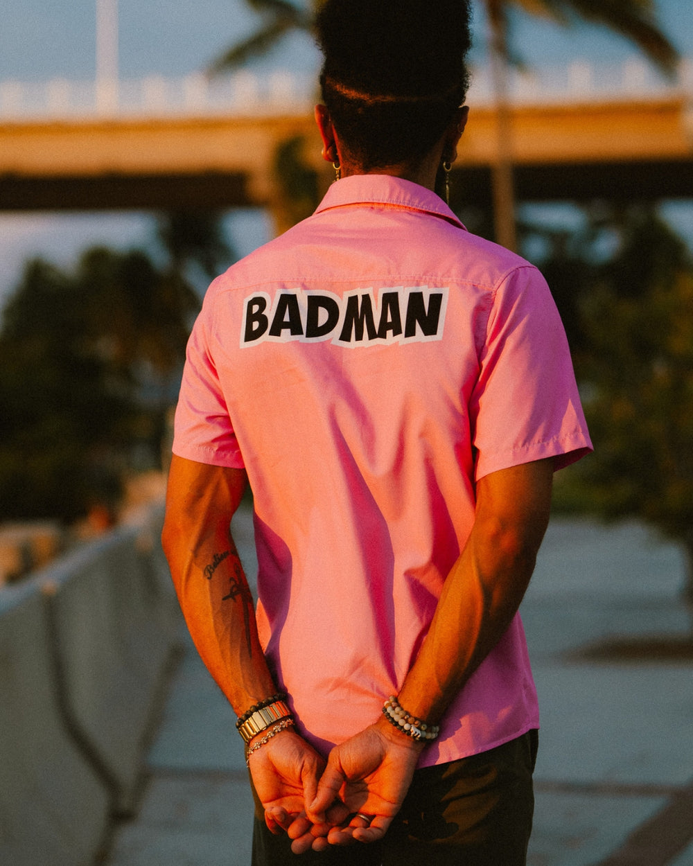 Vegeta Badman Shirt Pink Dragon Ball Z Button Up Hawaiian Shirt