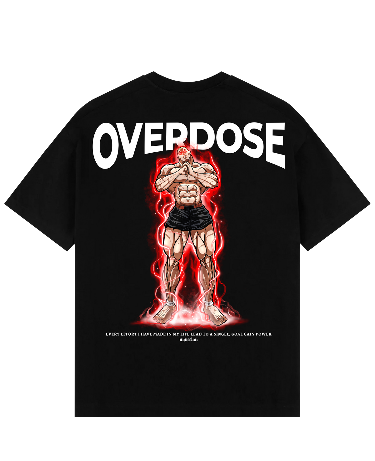 Jack X Overdose - BAKI Oversize T-Shirt
