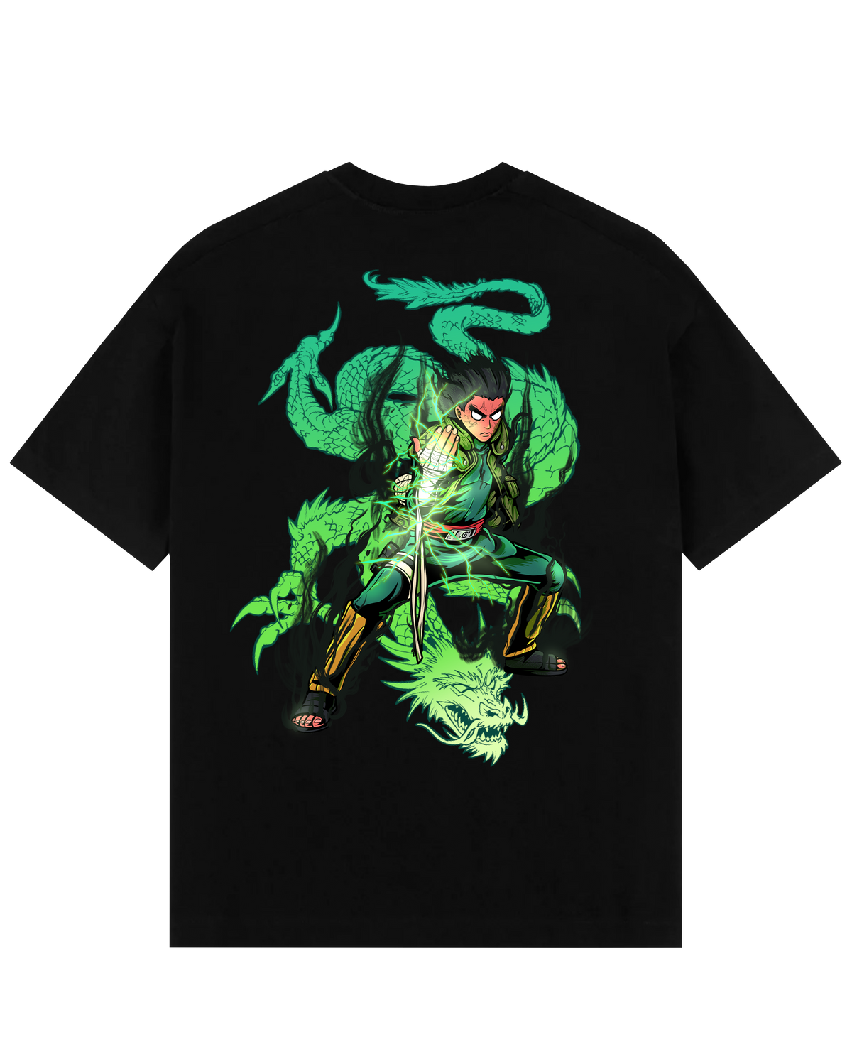Rock Lee X Dragon - Naruto Shippuden Oversize T-Shirt