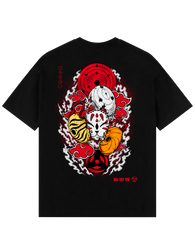Triple Obito X Nyusekai - Naruto Shippuden Oversize T-Shirt
