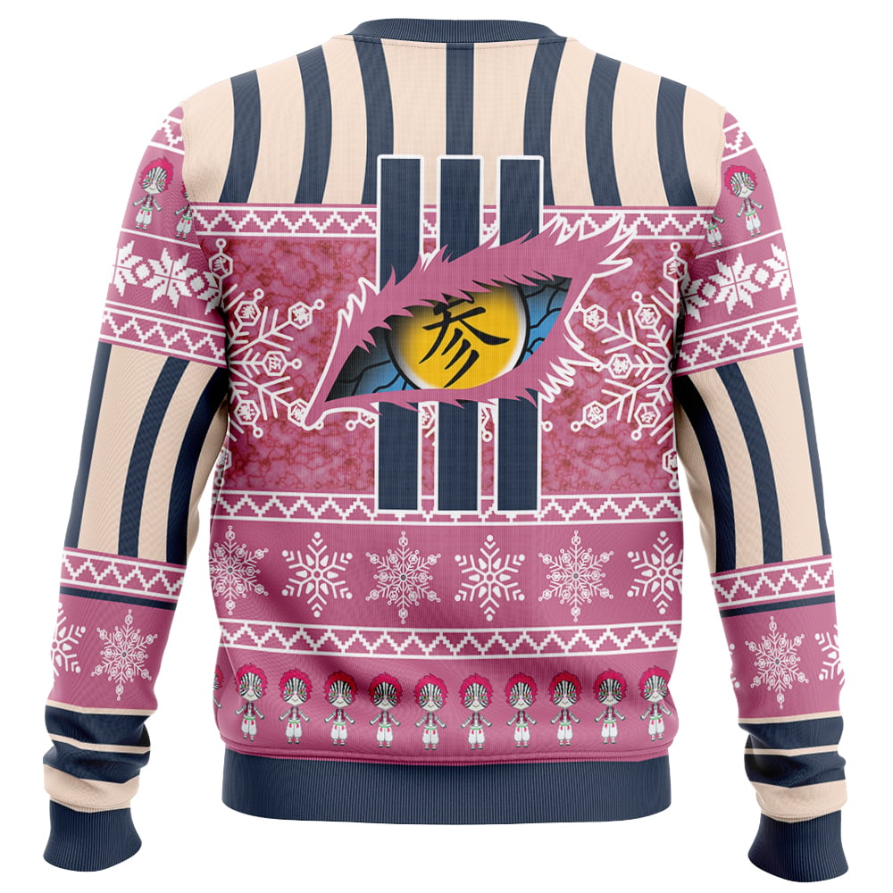 Akaza V2 Demon Slayer Ugly Christmas Sweater