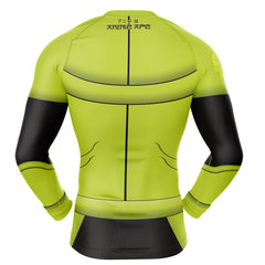 Android 16 Dragon Ball Z Long Sleeve Rash Guard Compression Shirt