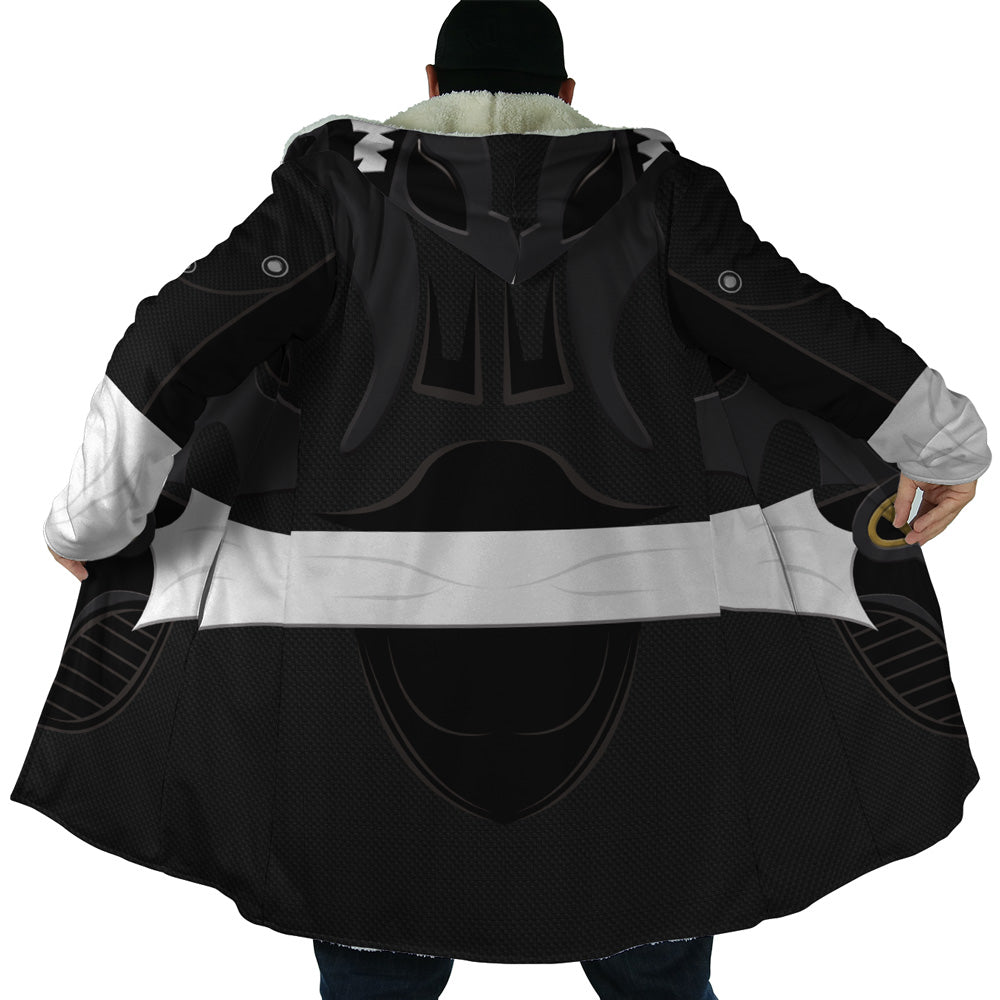 Black Psycho Rangers Dream Cloak Coat