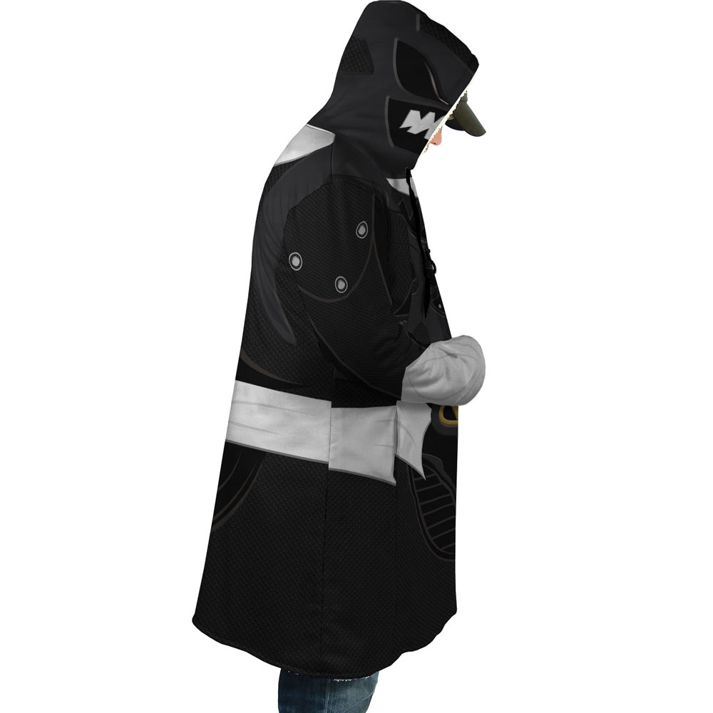 Black Psycho Rangers Dream Cloak Coat
