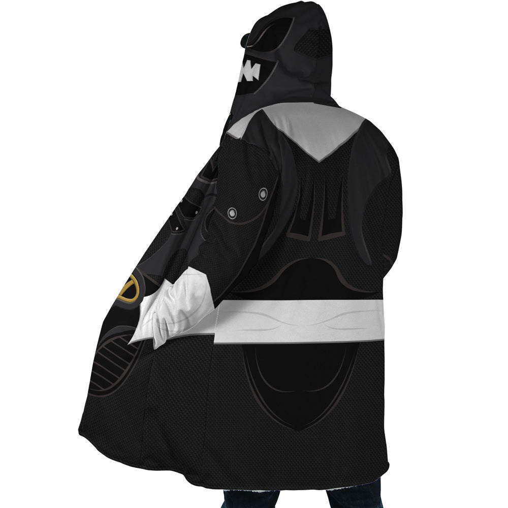 Black Psycho Rangers Dream Cloak Coat