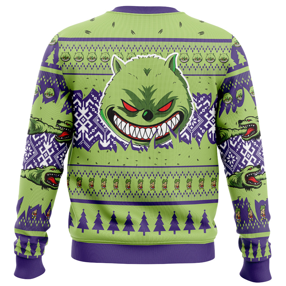 Broly Dragon Ball Z Ugly Christmas Sweater