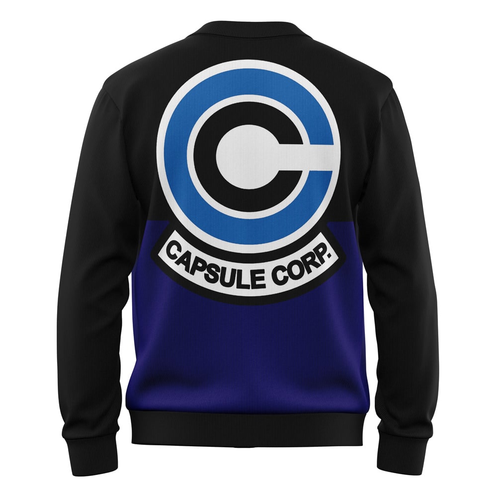 Capsule Corp Dragon Ball Z Knitted Cardigan Sweater
