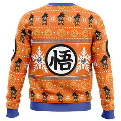 Otakuri "Goku (Nimbus & Power Pole)" Dragon Ball Z Ugly Christmas Sweater