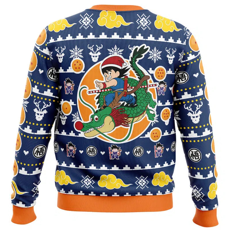 Otakuri "Kid Goku & Shenron" Dragon Ball Ugly Christmas Sweater