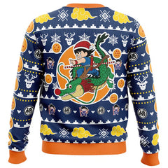 Otakuri "Kid Goku & Shenron" Dragon Ball Ugly Christmas Sweater