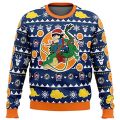 Otakuri "Kid Goku & Shenron" Dragon Ball Ugly Christmas Sweater