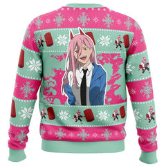 Otakuri "Power (Blood Fiend)" Chainsaw Man Ugly Christmas Sweater
