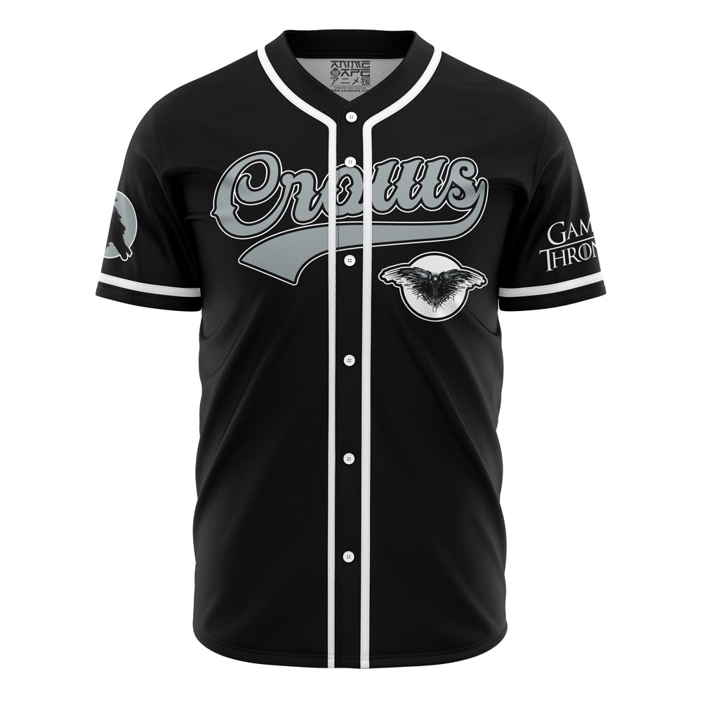 Otakuri "Crows Snow Game of Thrones" Baseball Jersey