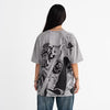 Otakuri One Piece Trafalgar Law Biker Vintage Washed Oversized T-Shirt