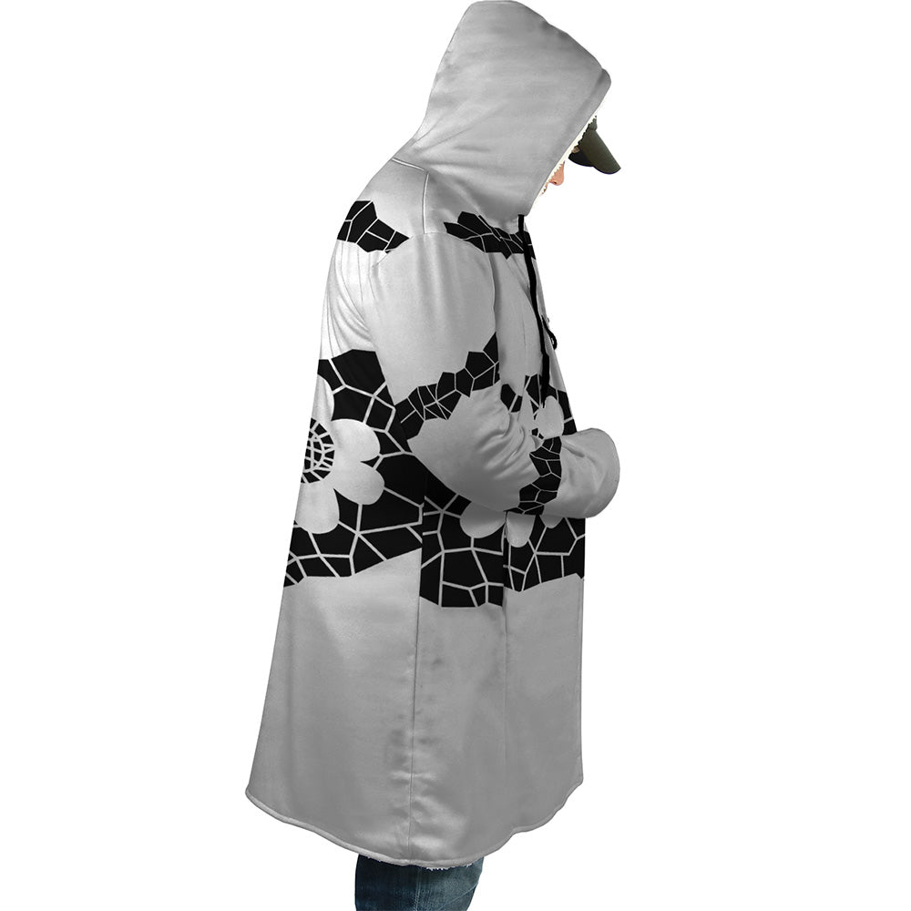 Daki Kimono Pattern Demon Slayer Dream Cloak Coat