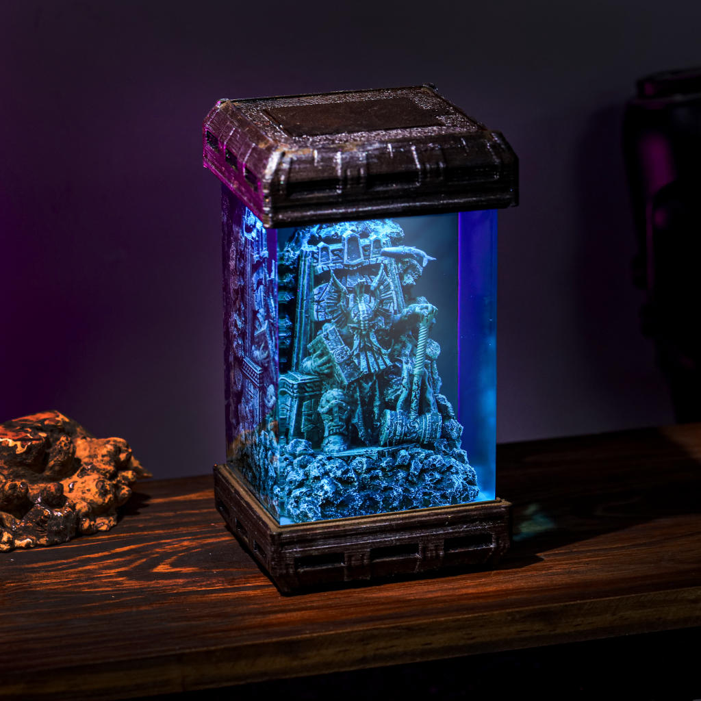 Dwarf in Lord of the Rings Epoxy lamp - Nysekai