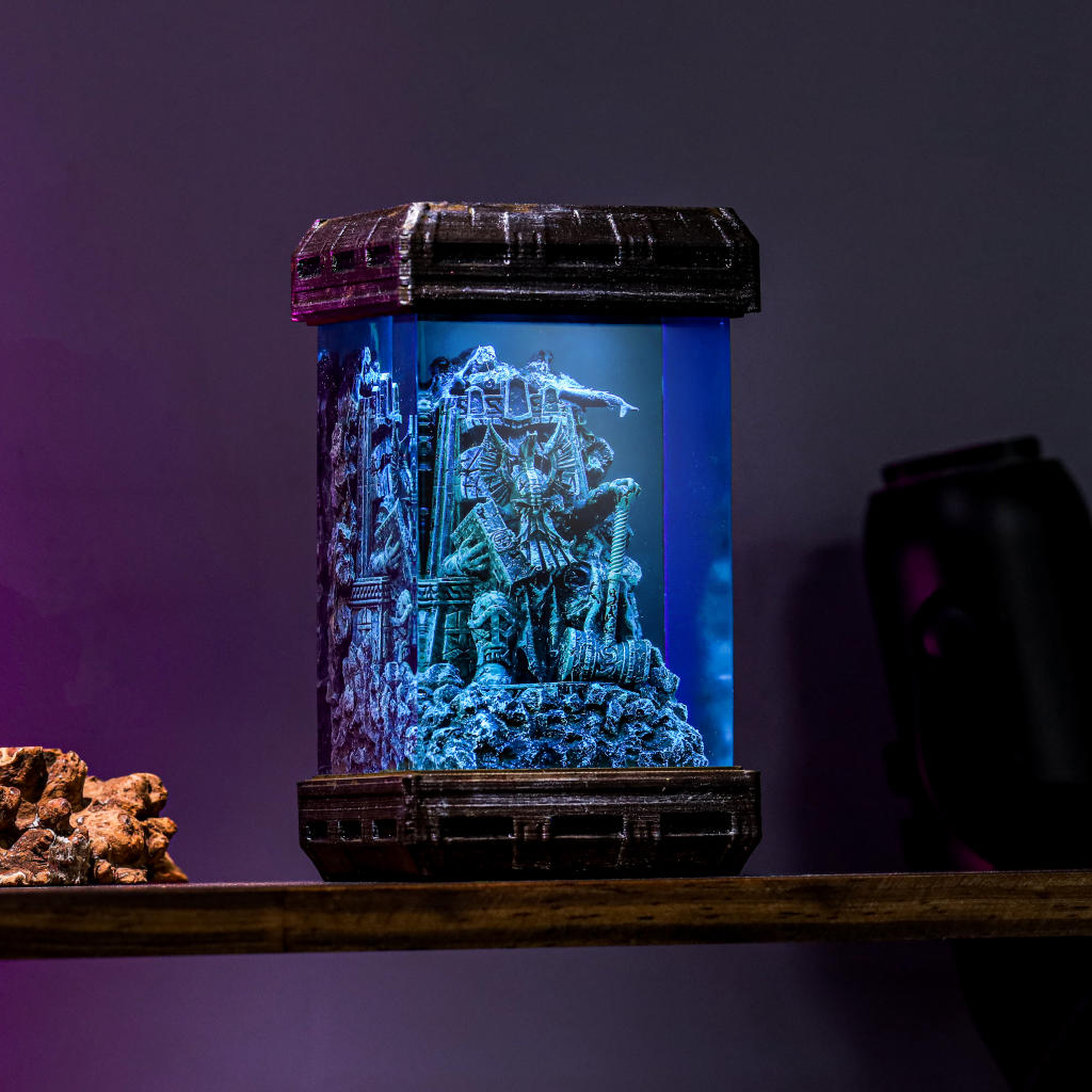 Dwarf in Lord of the Rings Epoxy lamp - Nysekai