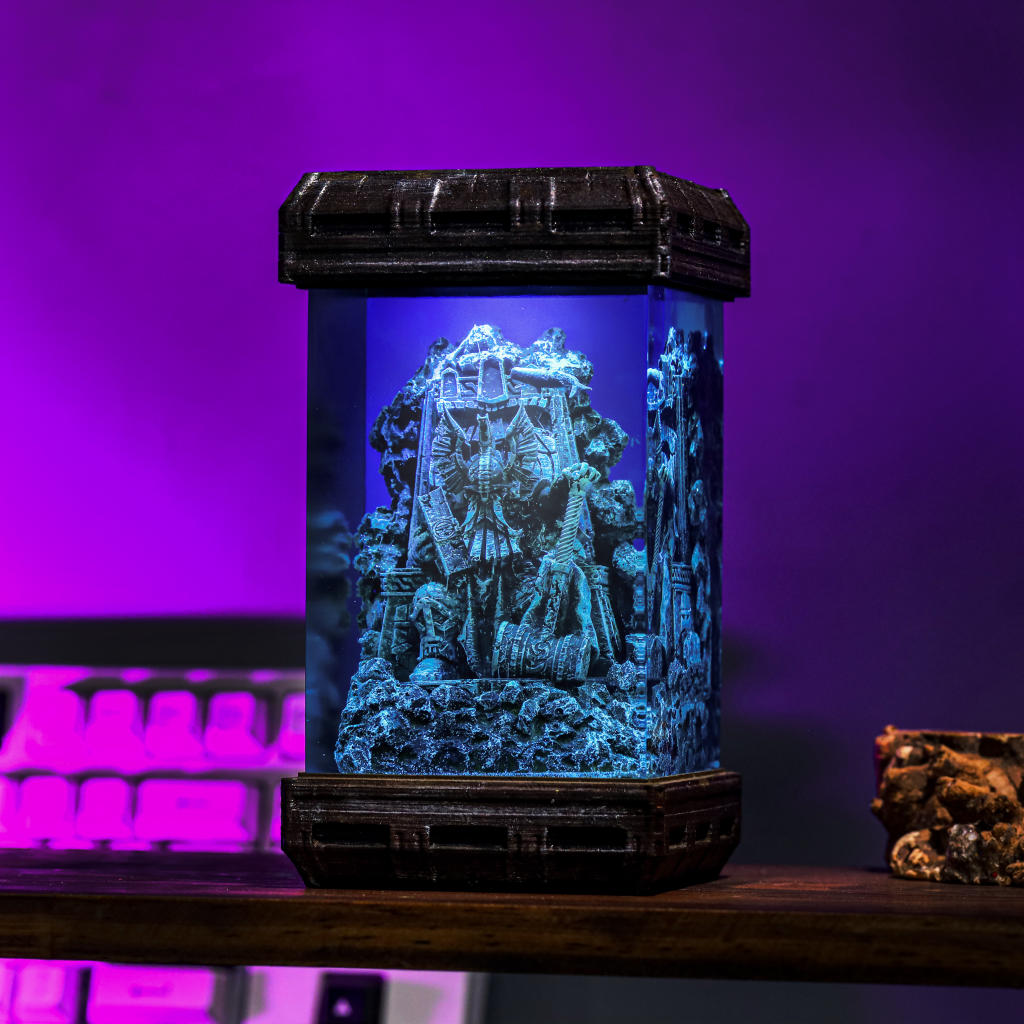 Dwarf in Lord of the Rings Epoxy lamp - Nysekai