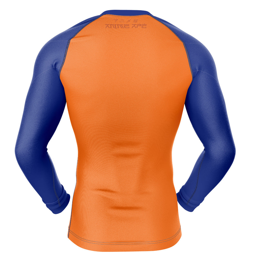 Goku Dragon Ball Long Sleeve Rash Guard Compression Shirt