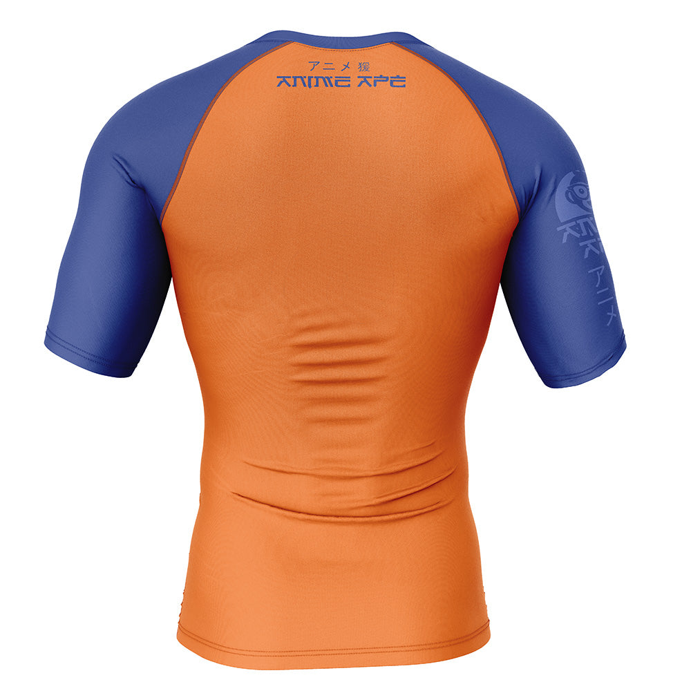 Goku Dragon Ball Z Short Sleeve Rash Guard Compression Shirt