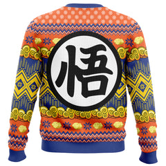 Goku Kid Dragon Ball Z Ugly Christmas Sweater