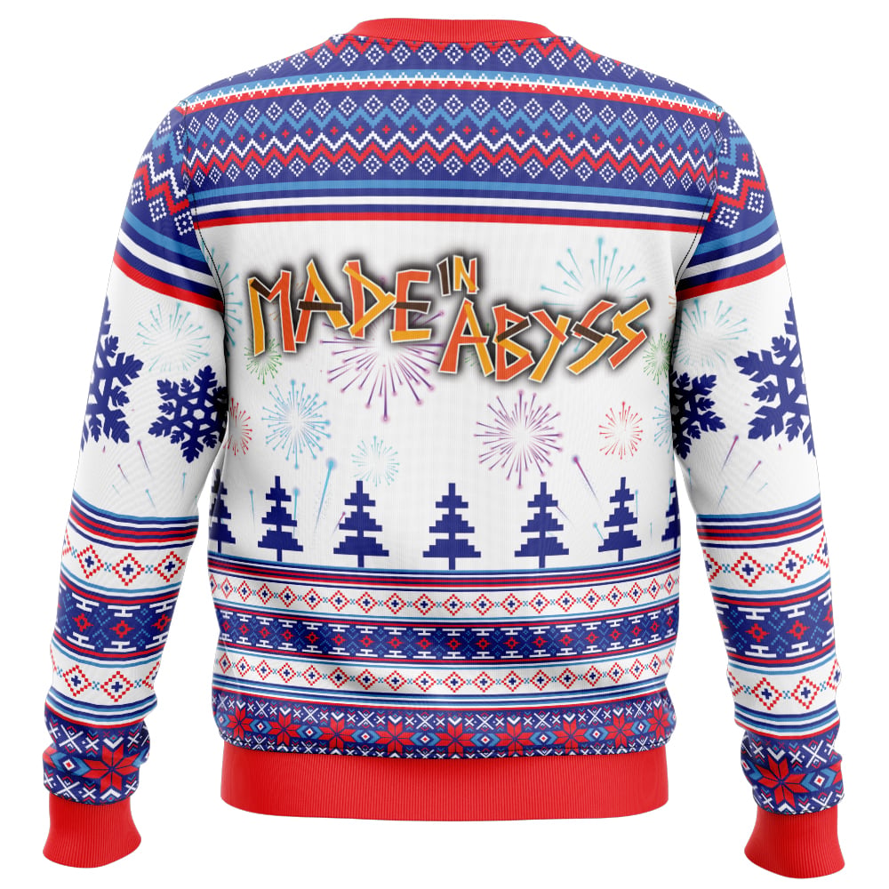 Happy New Year Made In Abyss Ugly Christmas Sweater